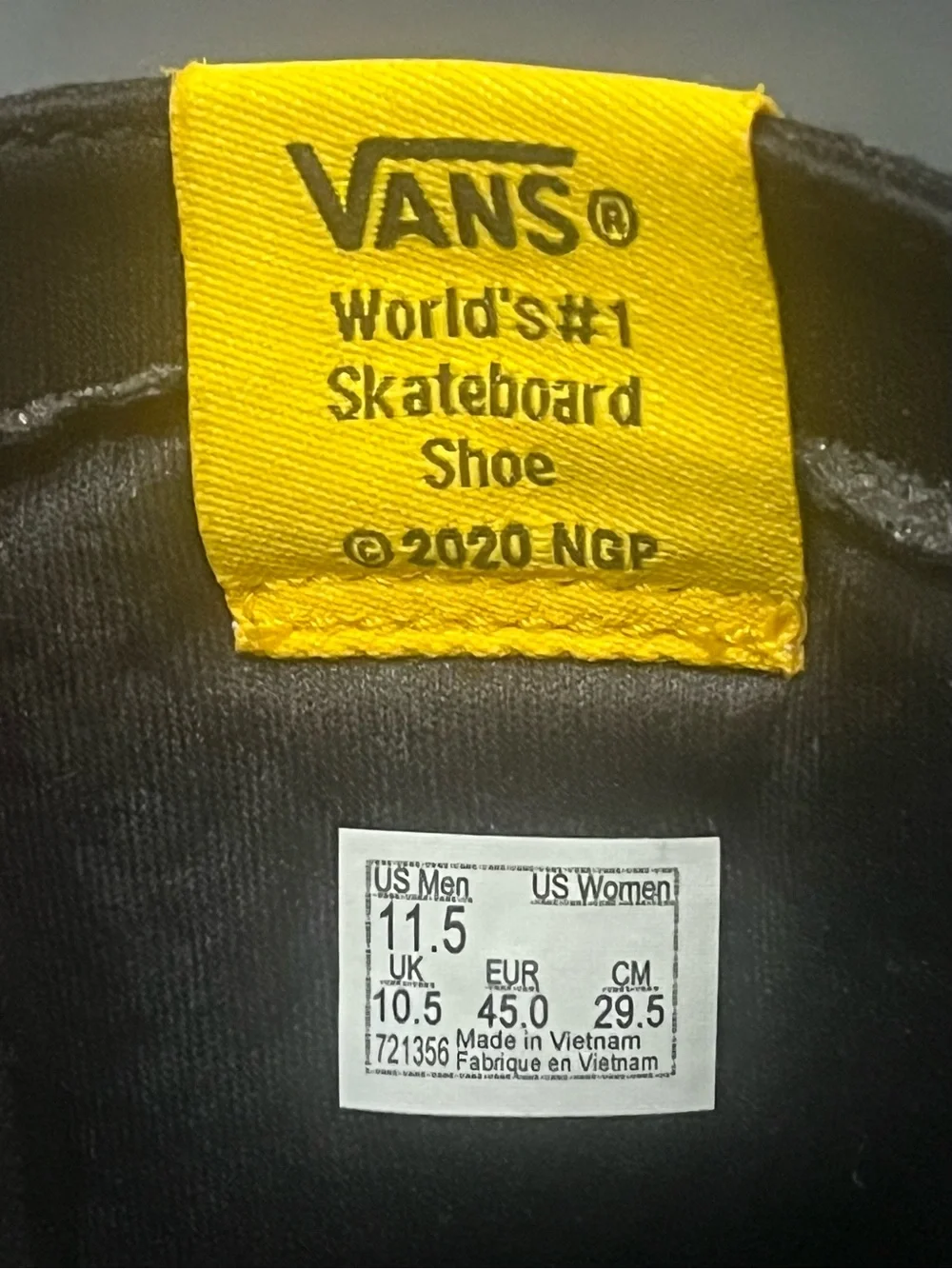Vans X National Geographic High Top Shoes Mens US Sz 11.5